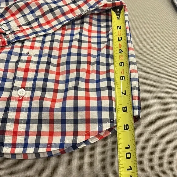 Janie and Jack Checkered Button Down Shirt Toddler Size 2 - Picture 6 of 10